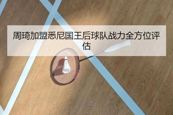 周琦加盟悉尼国王后球队战力全方位评估